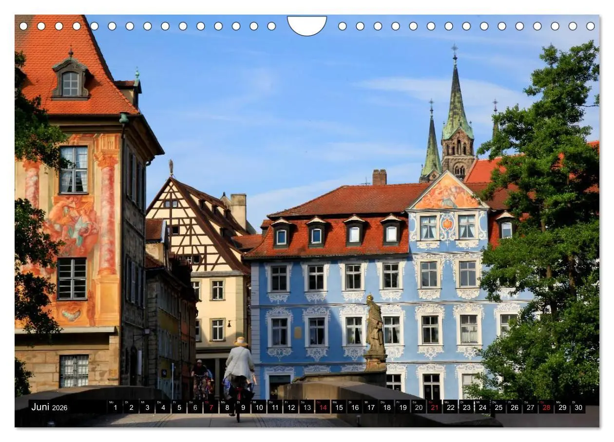 Bild: 9783516001709 | Bezauberndes Bamberg (Wandkalender 2026 DIN A4 quer), CALVENDO...