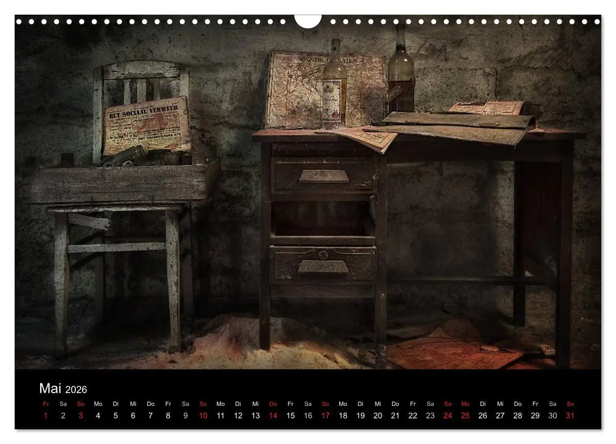 Bild: 9783516171709 | Geheimnisvolle Orte - Lost Places (Wandkalender 2026 DIN A3 quer),...