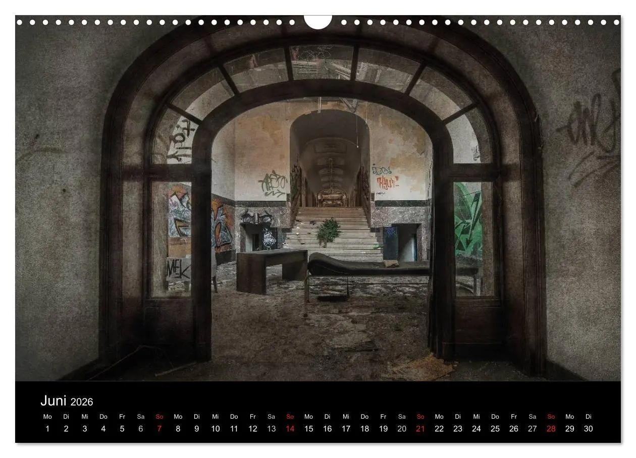 Bild: 9783516171709 | Geheimnisvolle Orte - Lost Places (Wandkalender 2026 DIN A3 quer),...
