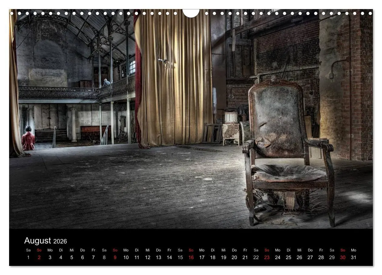 Bild: 9783516171709 | Geheimnisvolle Orte - Lost Places (Wandkalender 2026 DIN A3 quer),...