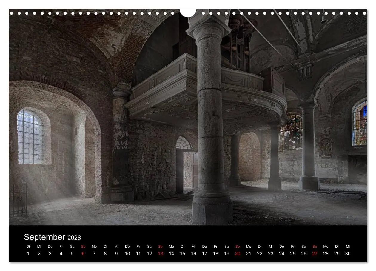 Bild: 9783516171709 | Geheimnisvolle Orte - Lost Places (Wandkalender 2026 DIN A3 quer),...