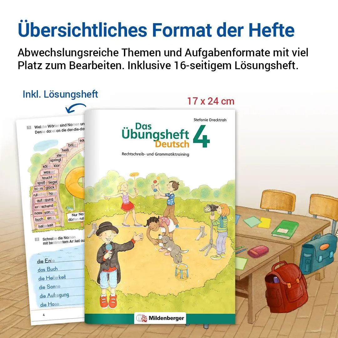 Bild: 9783619441709 | Das Übungsheft Deutsch 4 | Stefanie Drecktrah | Broschüre | 64 S.