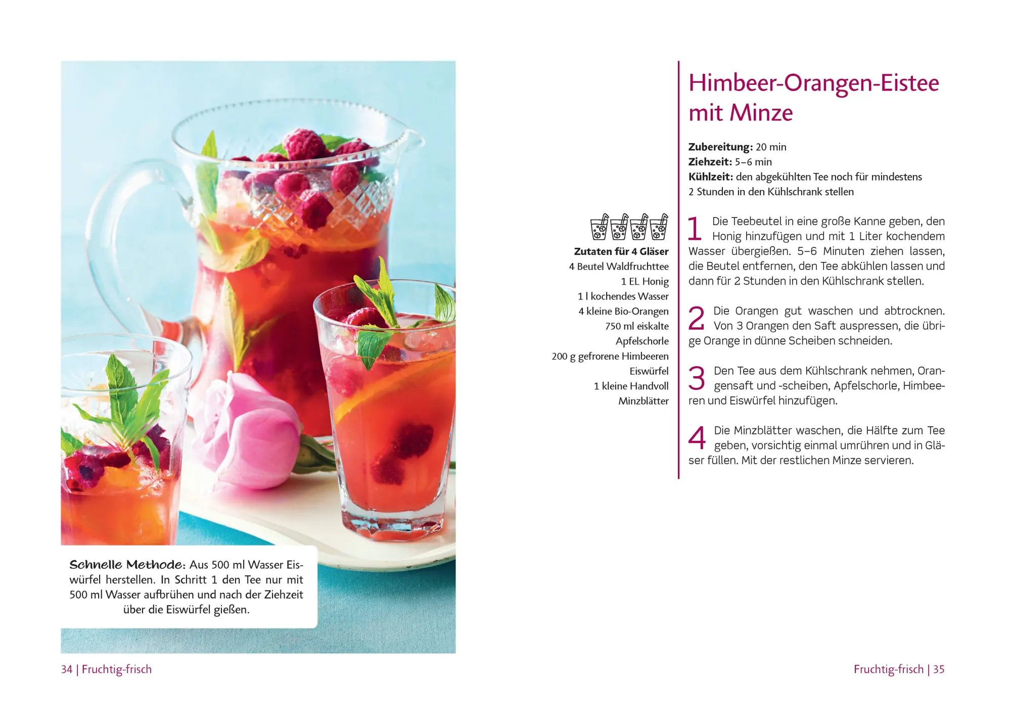 Bild: 9783809451709 | Eistee selber machen. Weniger Zucker, 100 % Natur | Buch | 80 S.