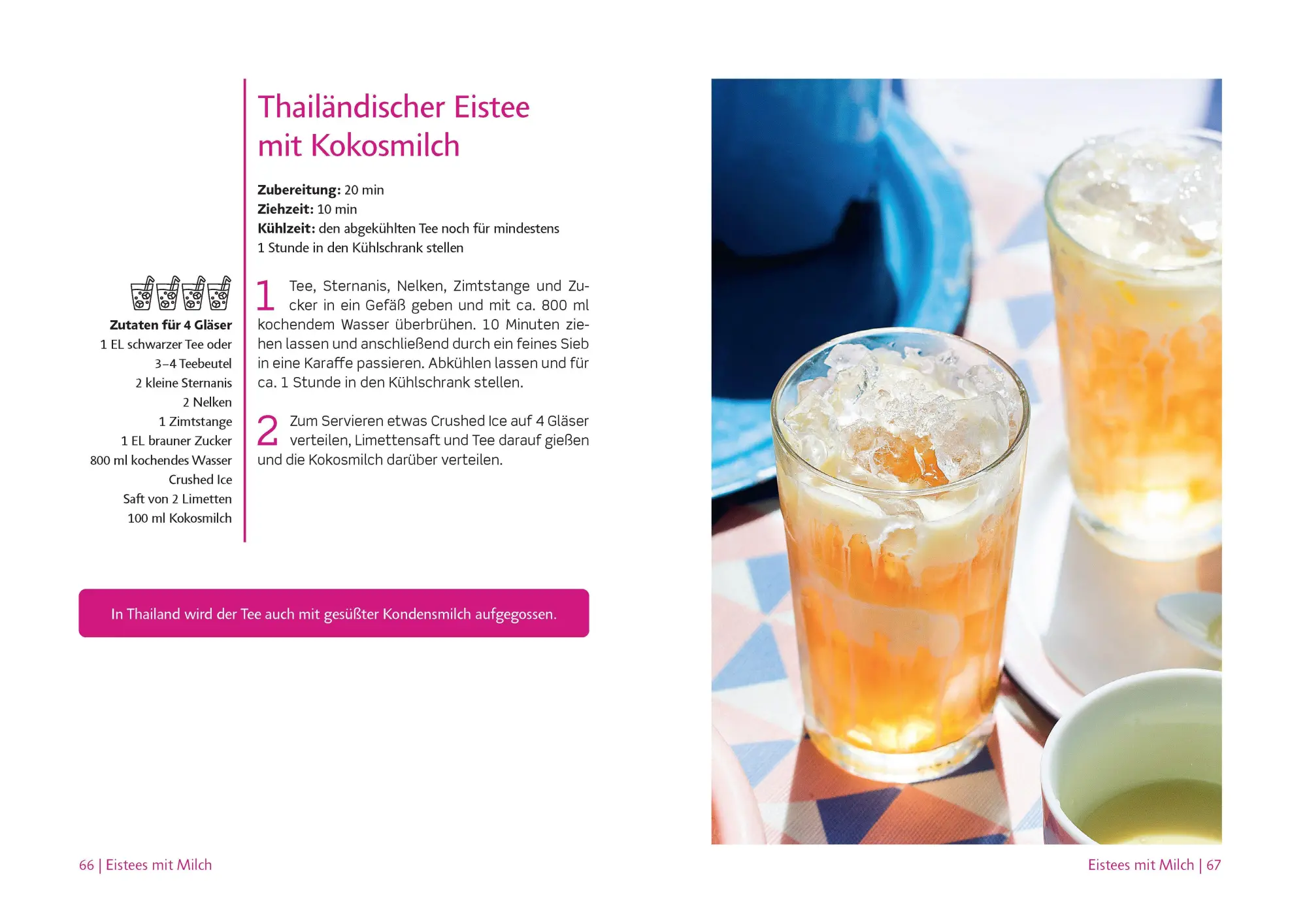 Bild: 9783809451709 | Eistee selber machen. Weniger Zucker, 100 % Natur | Buch | 80 S.