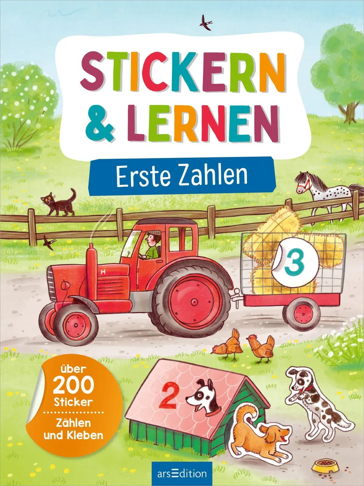 Bild: 9783845851709 | Stickern &amp; Lernen - Erste Zahlen | Katja Schmiedeskamp | Taschenbuch