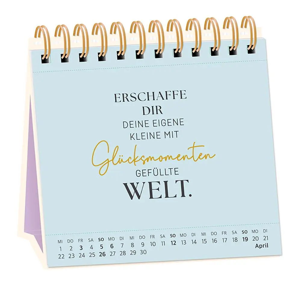 Bild: 9783986361709 | Tischkalender 2026 Nimm dir Zeit | Tischkalender | Original | Kalender