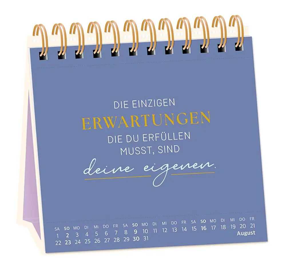 Bild: 9783986361709 | Tischkalender 2026 Nimm dir Zeit | Tischkalender | Original | Kalender