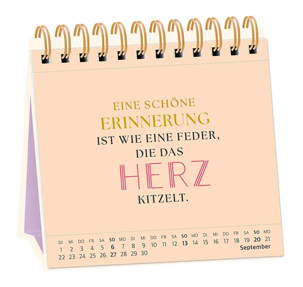 Bild: 9783986361709 | Tischkalender 2026 Nimm dir Zeit | Tischkalender | Original | Kalender