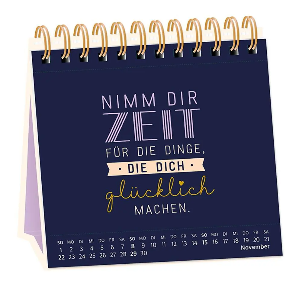 Bild: 9783986361709 | Tischkalender 2026 Nimm dir Zeit | Tischkalender | Original | Kalender