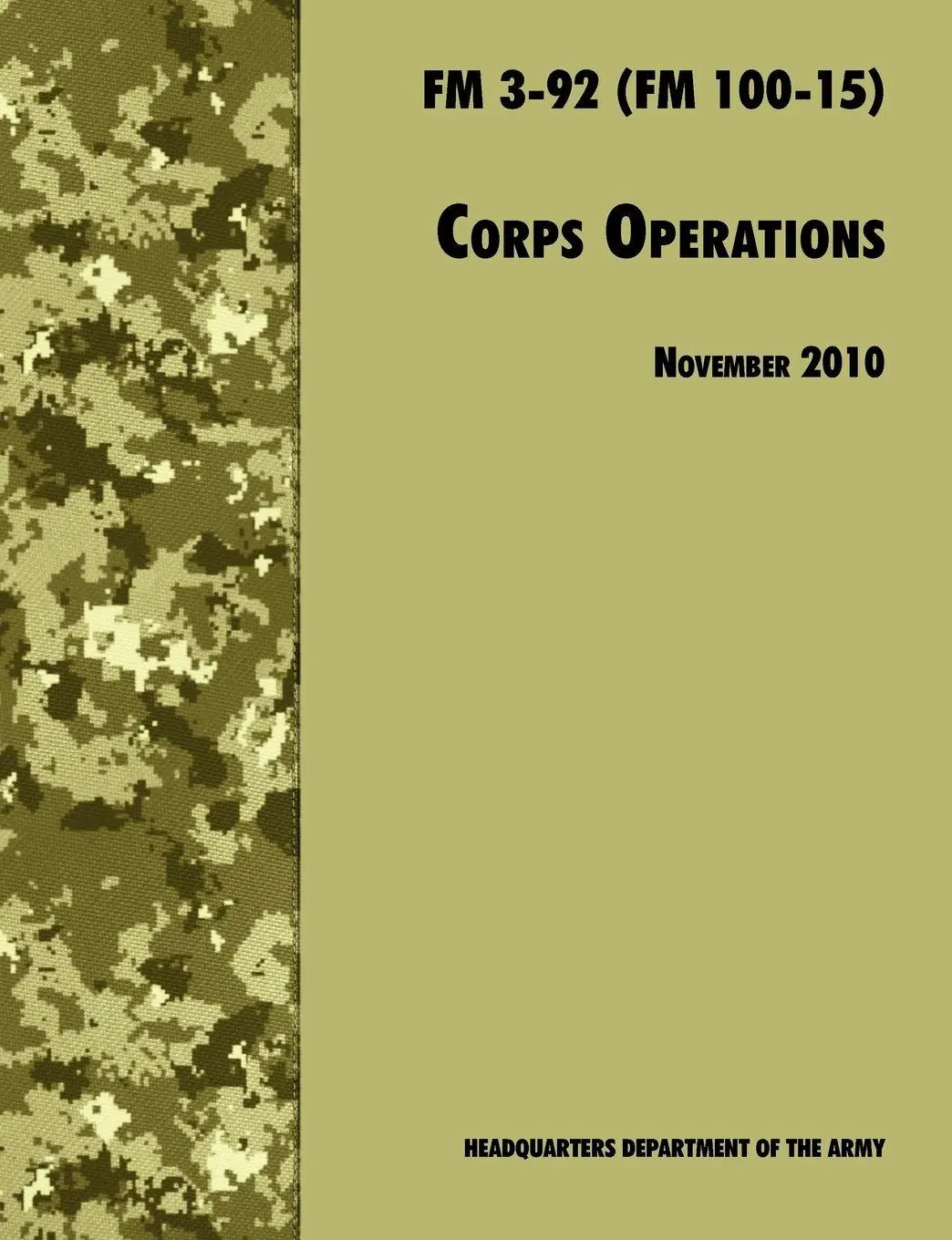 Cover: 9781780391809 | Corps Operations | U. S. Department Of The Army (u. a.) | Taschenbuch