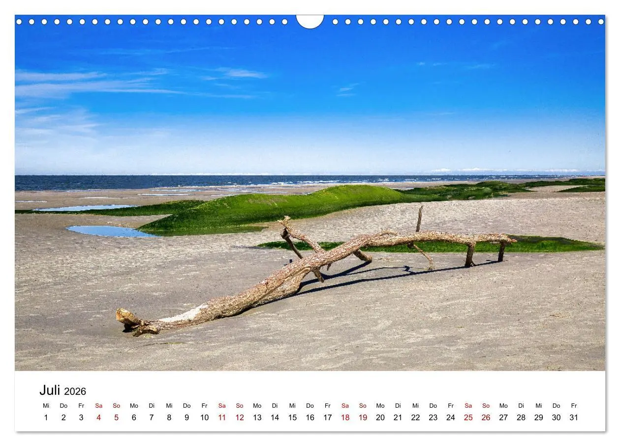 Bild: 9783457521809 | Norderney Paradies in der Nordsee (Wandkalender 2026 DIN A3 quer),...