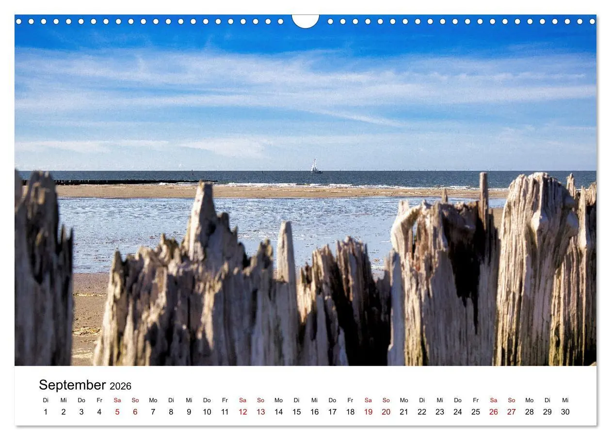 Bild: 9783457521809 | Norderney Paradies in der Nordsee (Wandkalender 2026 DIN A3 quer),...