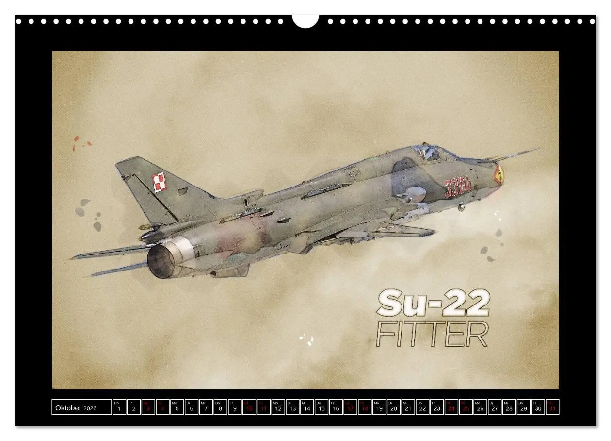 Bild: 9783457831809 | Aero Action Art - Luftfahrt Kunst (Wandkalender 2026 DIN A3 quer),...