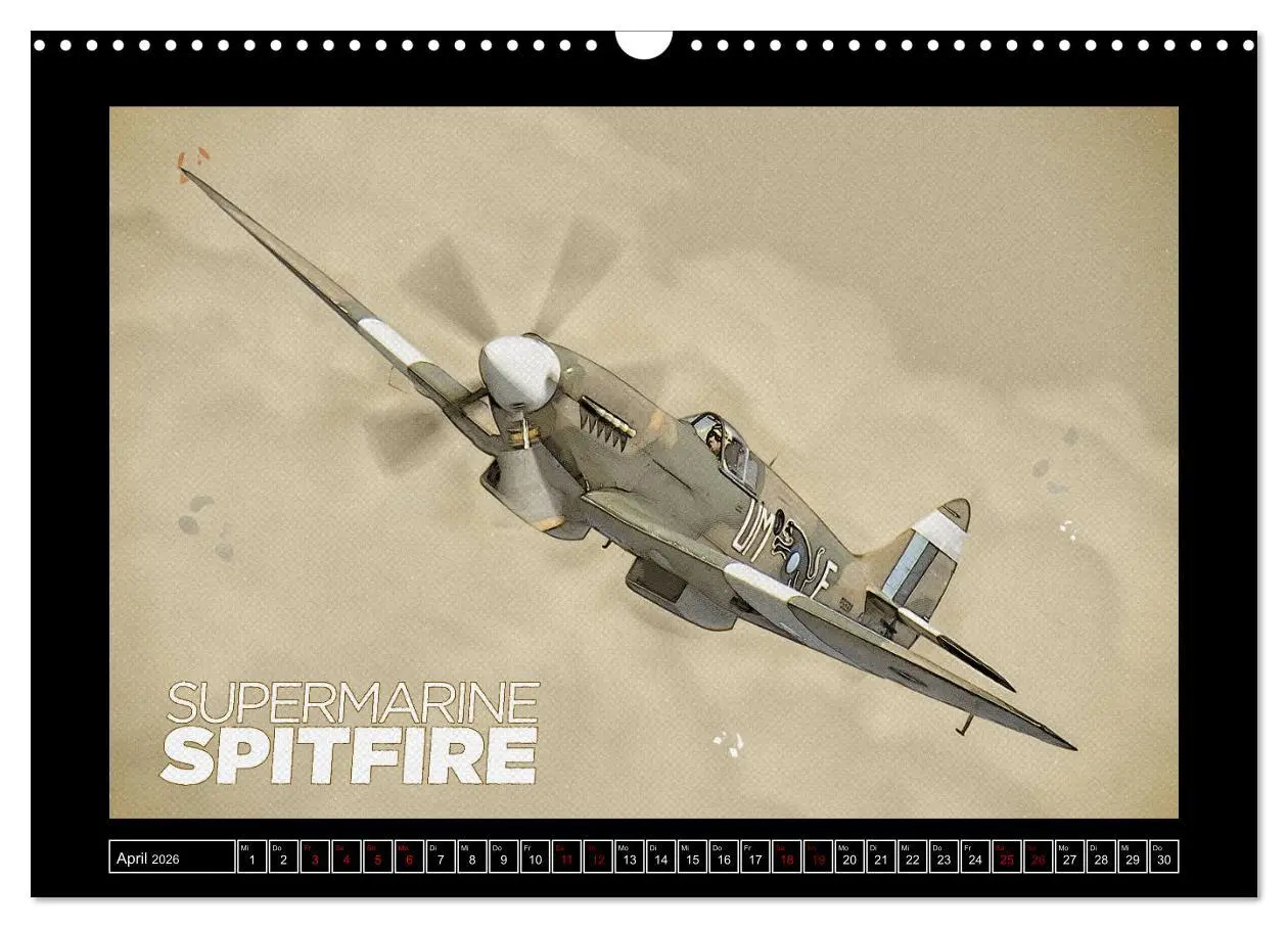 Bild: 9783457831809 | Aero Action Art - Luftfahrt Kunst (Wandkalender 2026 DIN A3 quer),...