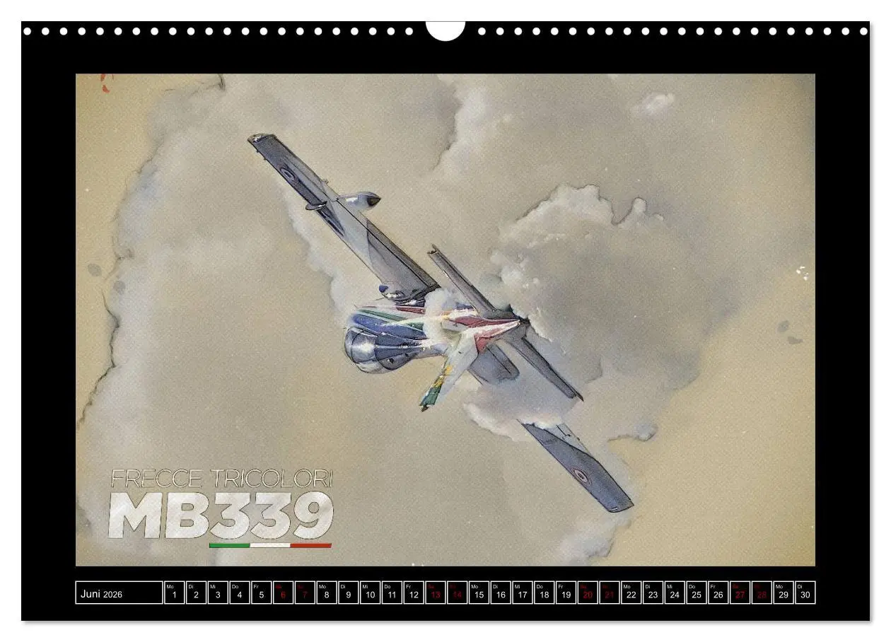 Bild: 9783457831809 | Aero Action Art - Luftfahrt Kunst (Wandkalender 2026 DIN A3 quer),...