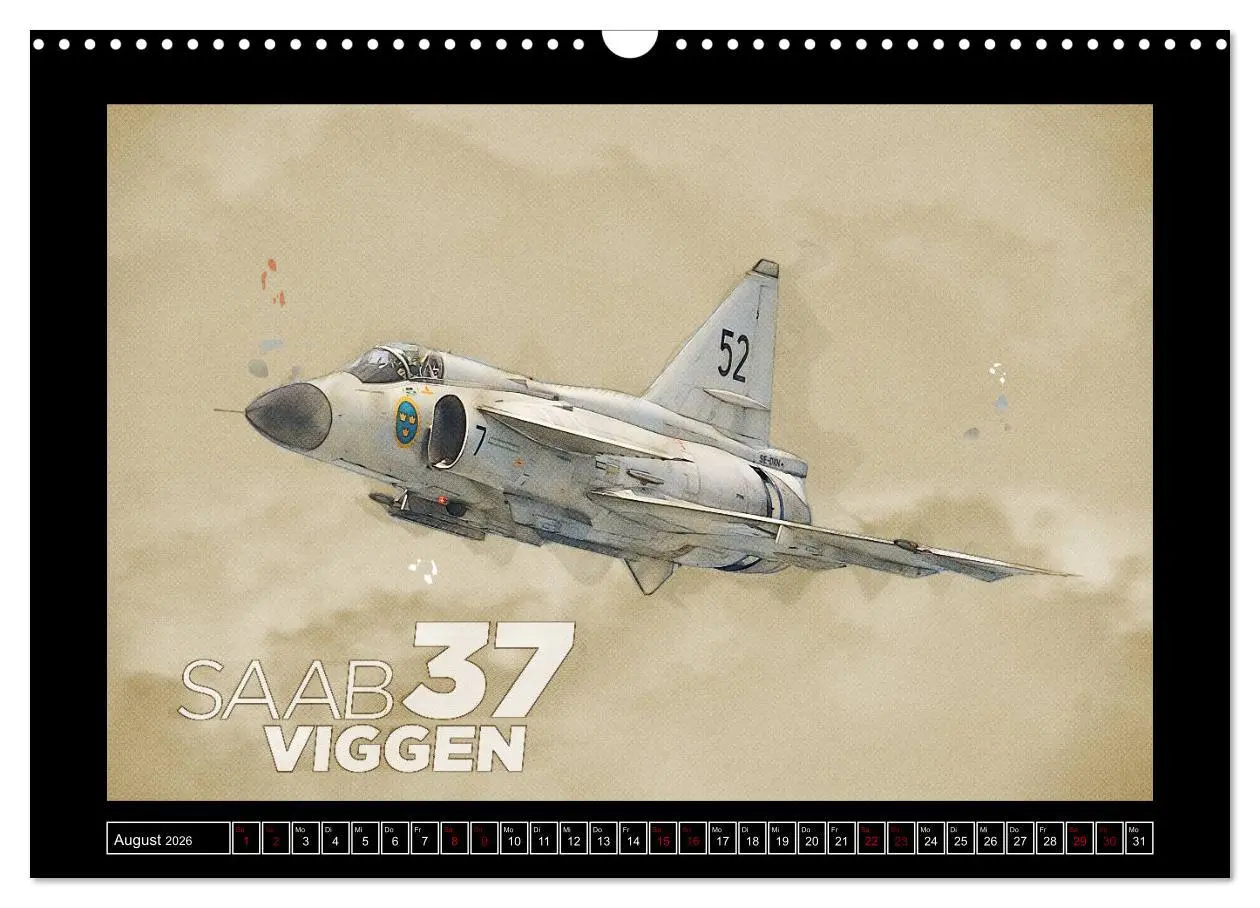 Bild: 9783457831809 | Aero Action Art - Luftfahrt Kunst (Wandkalender 2026 DIN A3 quer),...