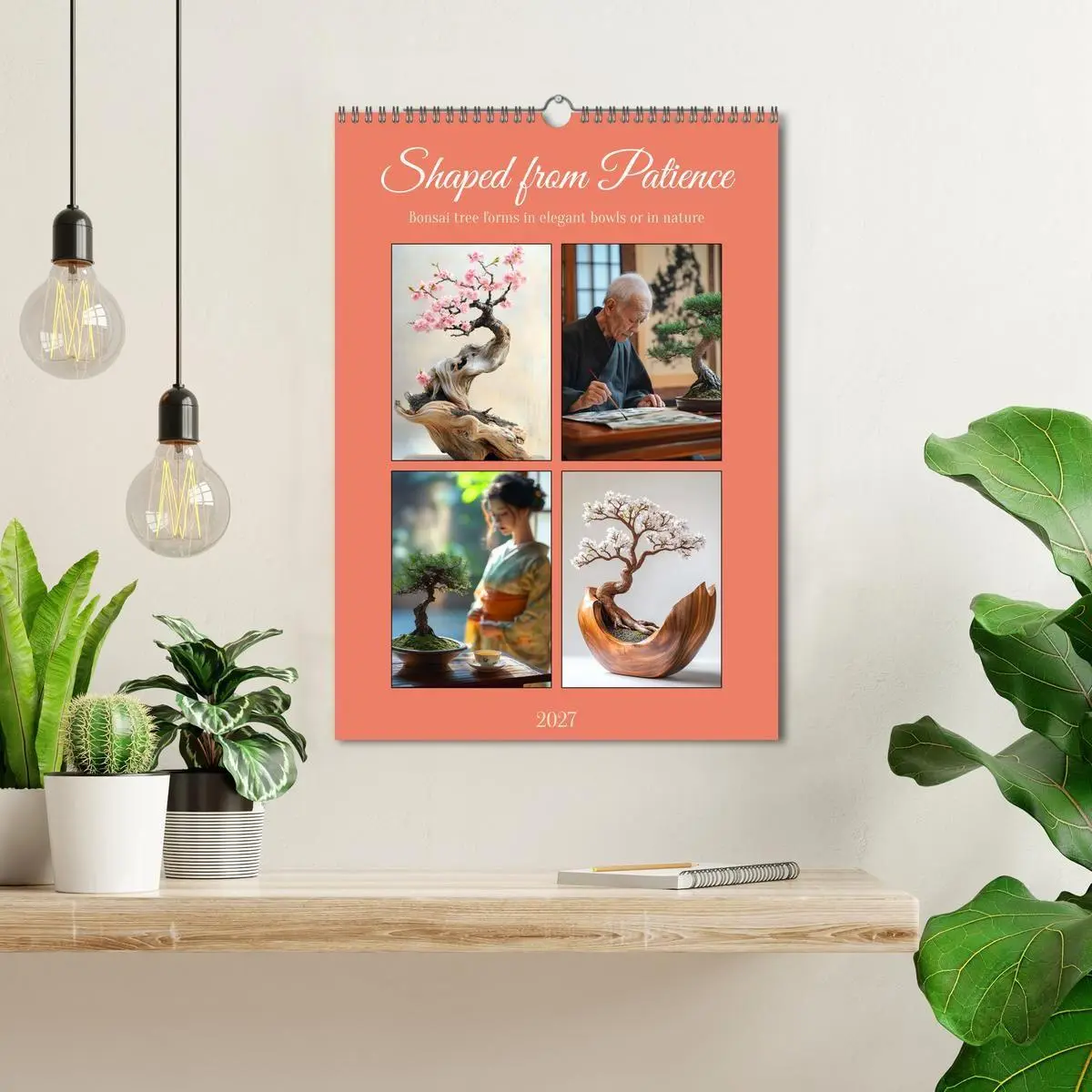 Bild: 9783516921809 | Shaped from Patience (Wall Calendar 2027 DIN A3 portrait), CALVENDO...