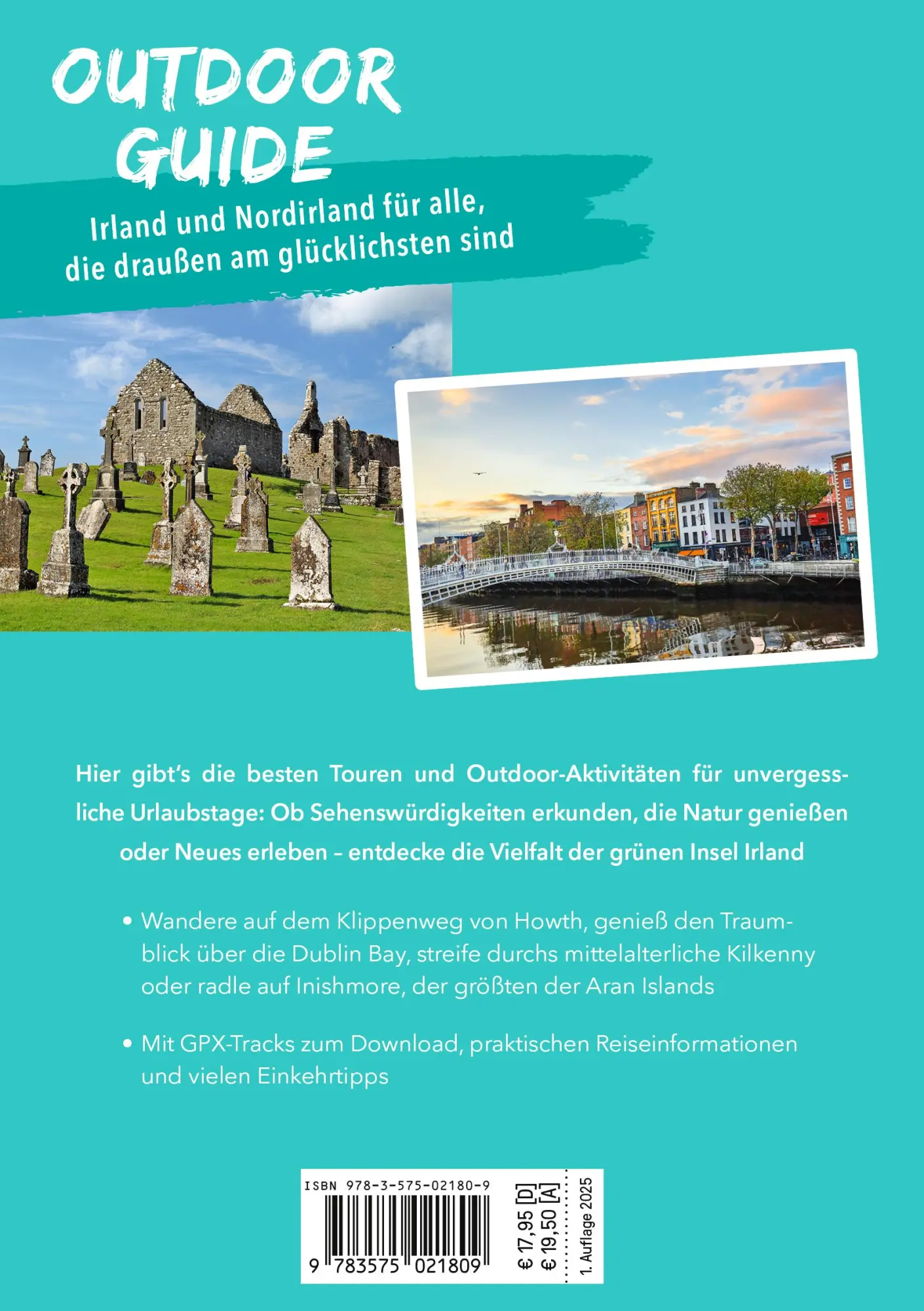 Rückseite: 9783575021809 | MARCO POLO OUTDOOR GUIDE Reiseführer Irland &amp; Nordirland | Kathe