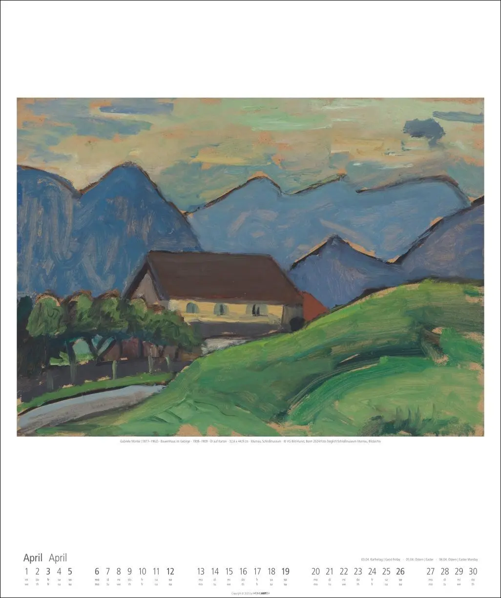 Bild: 9783839901809 | Gabriele Münter Kalender 2026 | Gabriele Münter | Kalender | 14 S.