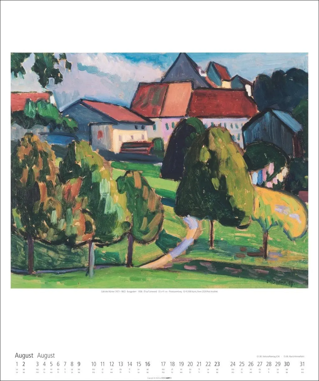 Bild: 9783839901809 | Gabriele Münter Kalender 2026 | Gabriele Münter | Kalender | 14 S.