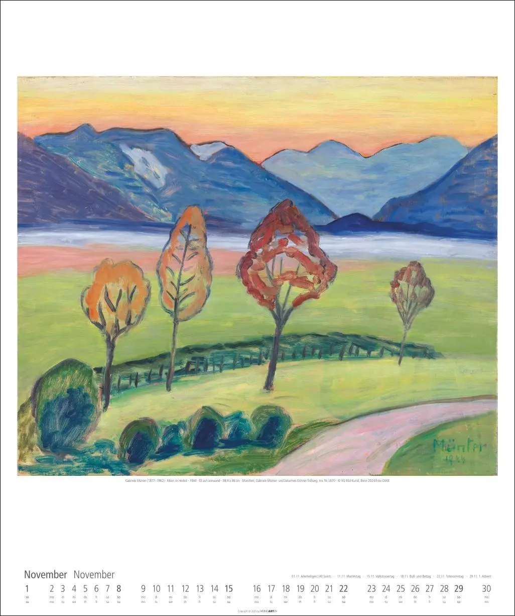 Bild: 9783839901809 | Gabriele Münter Kalender 2026 | Gabriele Münter | Kalender | 14 S.