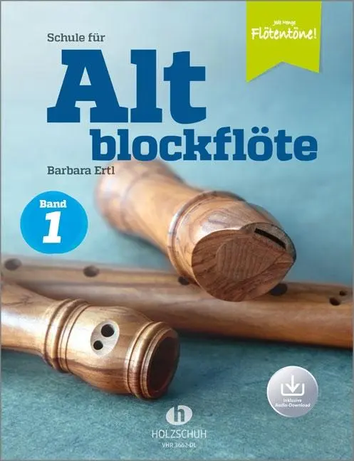 Cover: 9783864341809 | Schule für Altblockflöte 1 (mit Audio-Download) | Barbara Ertl | Buch