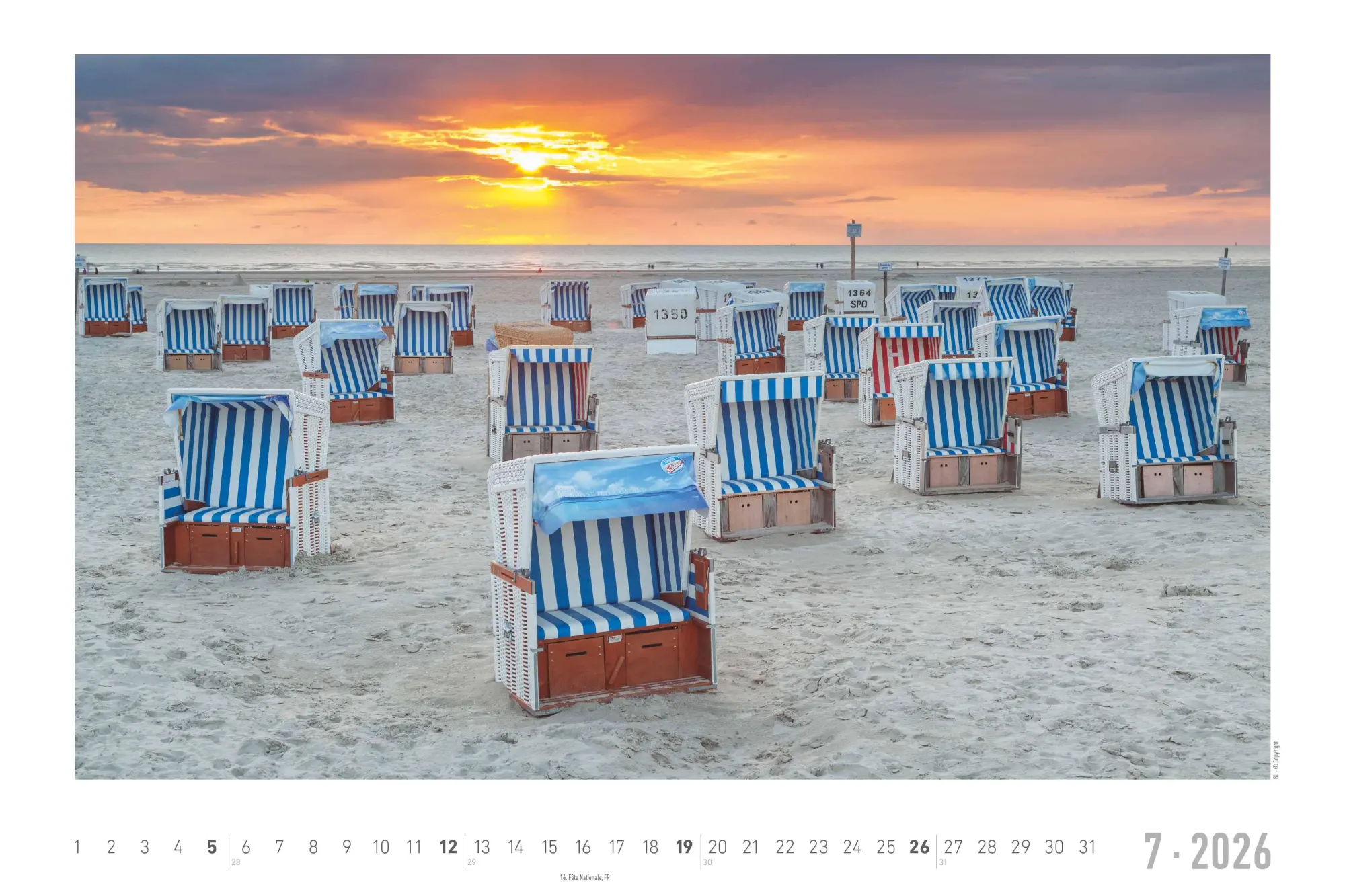Bild: 4069095001909 | Seeblick 2026 - Bildkalender quer 49,5x33 cm - Sea View - die...