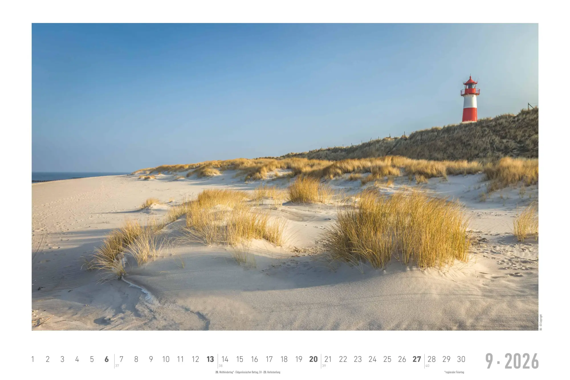 Bild: 4069095001909 | Seeblick 2026 - Bildkalender quer 49,5x33 cm - Sea View - die...