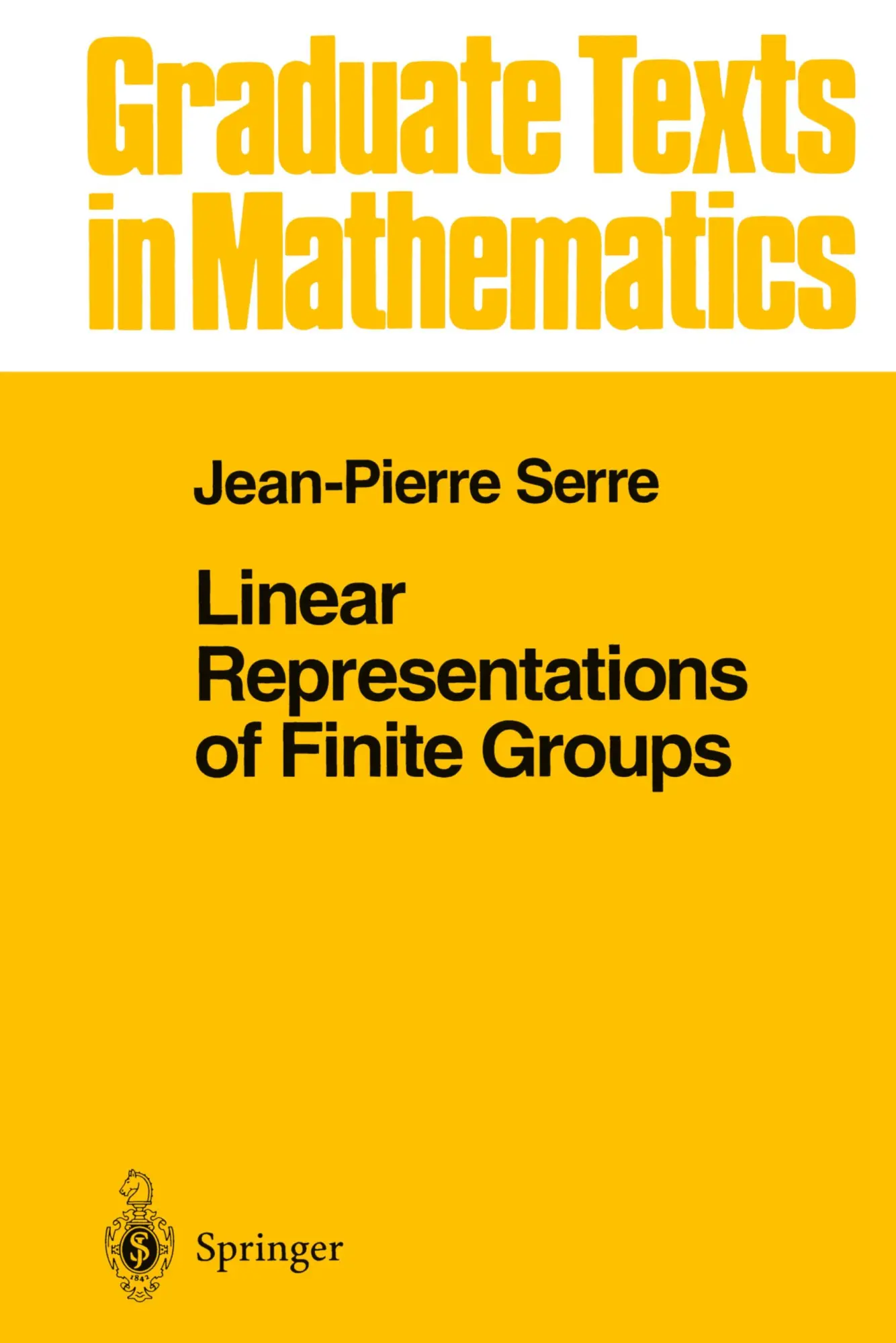 Cover: 9780387901909 | Linear Representations of Finite Groups | Jean-Pierre Serre | Buch | x
