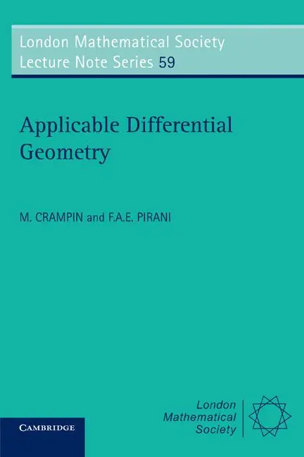 Cover: 9780521231909 | Applicable Differential Geometry | M. Crampin (u. a.) | Taschenbuch