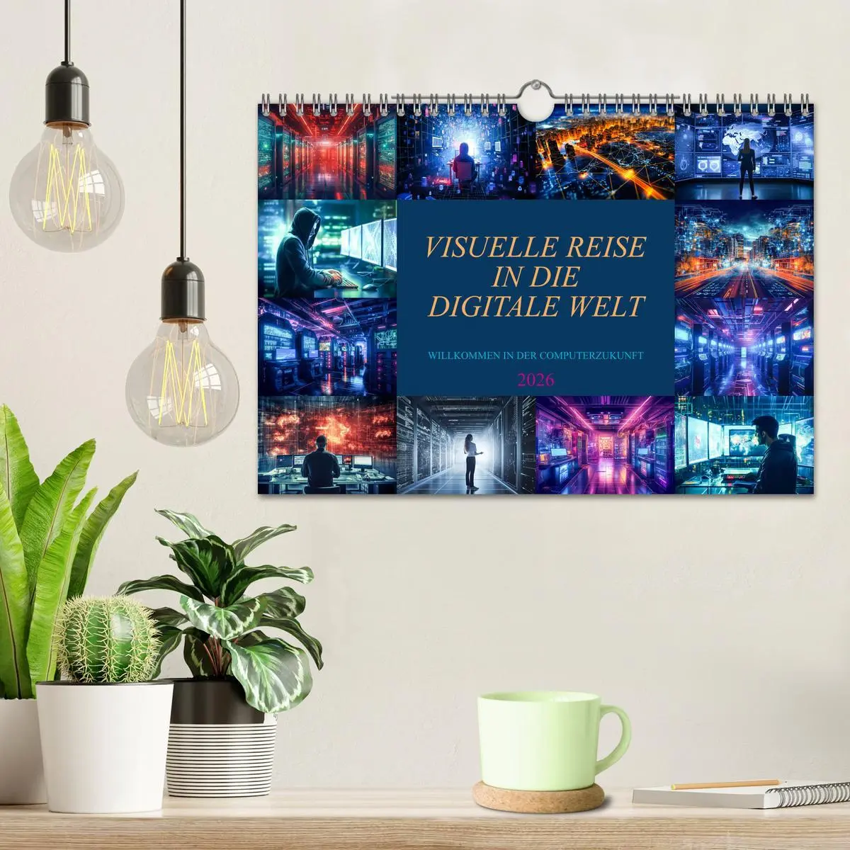 Bild: 9783457371909 | Visuelle Reise in die digitale Welt (Wandkalender 2026 DIN A4...