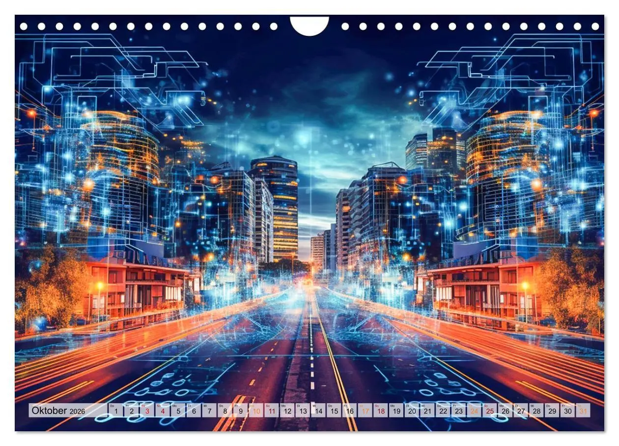 Bild: 9783457371909 | Visuelle Reise in die digitale Welt (Wandkalender 2026 DIN A4...