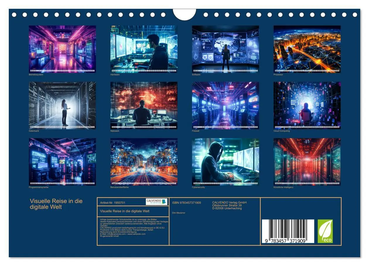 Bild: 9783457371909 | Visuelle Reise in die digitale Welt (Wandkalender 2026 DIN A4...