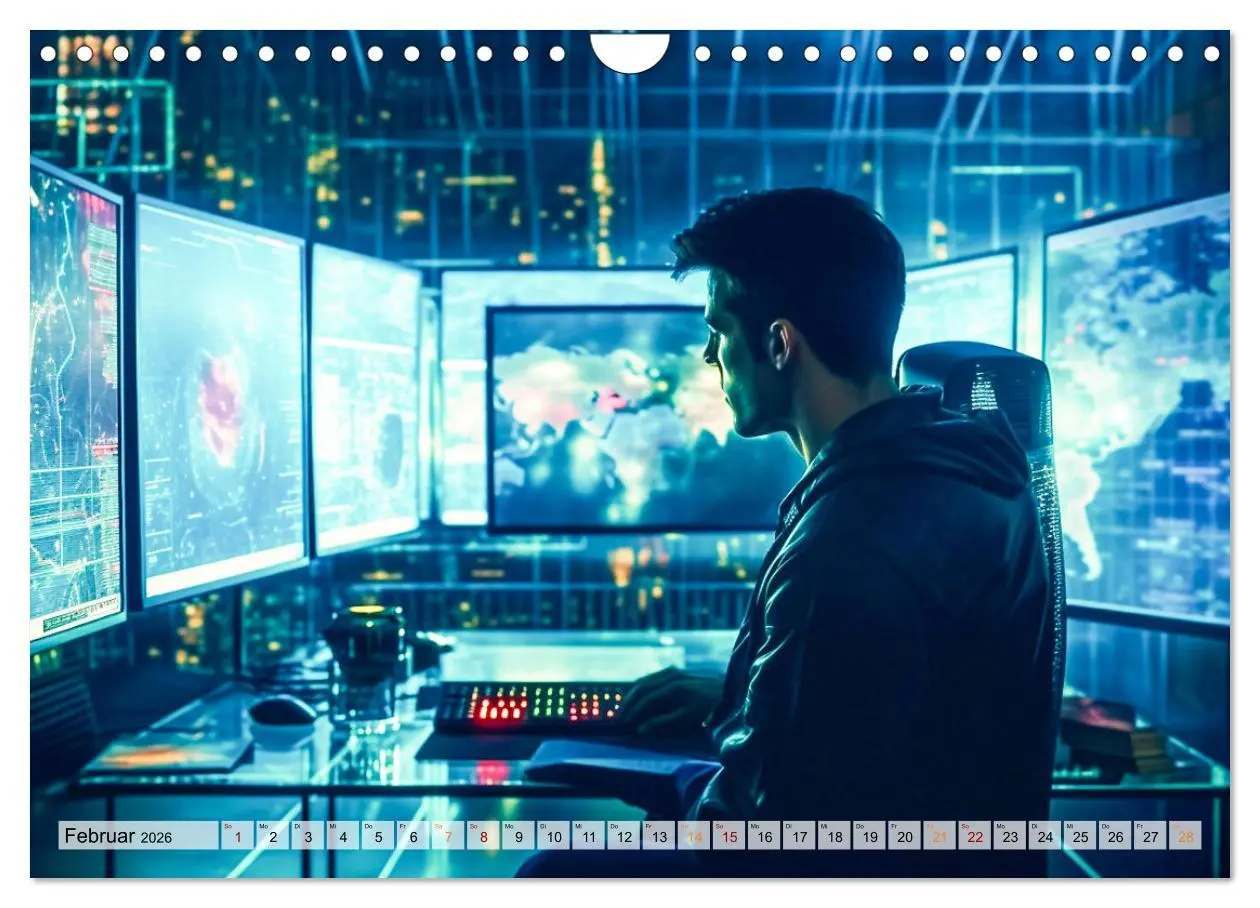 Bild: 9783457371909 | Visuelle Reise in die digitale Welt (Wandkalender 2026 DIN A4...