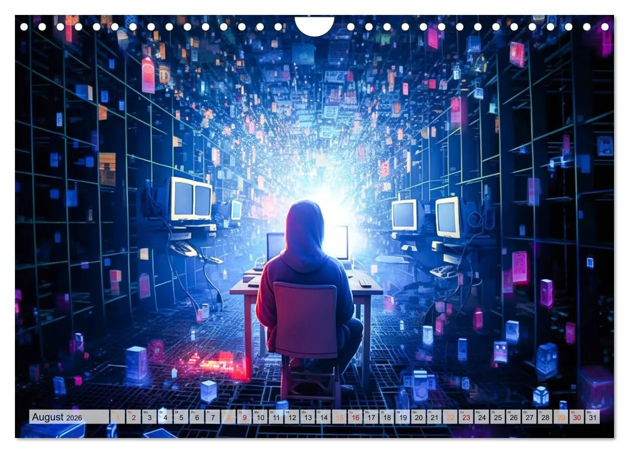 Bild: 9783457371909 | Visuelle Reise in die digitale Welt (Wandkalender 2026 DIN A4...
