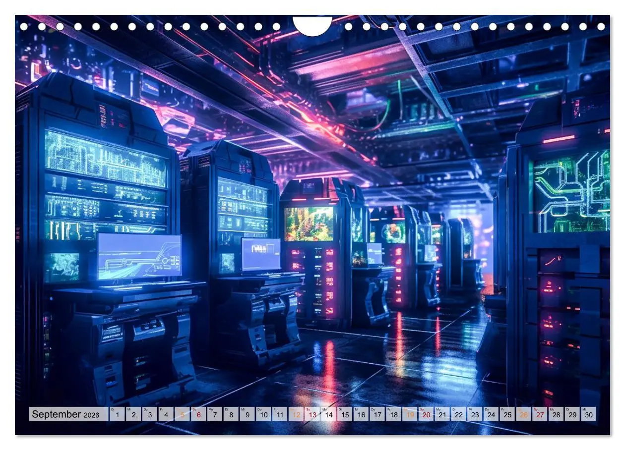 Bild: 9783457371909 | Visuelle Reise in die digitale Welt (Wandkalender 2026 DIN A4...