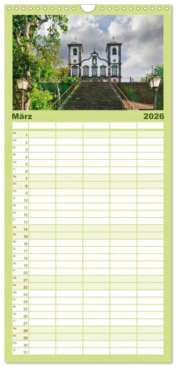 Bild: 9783516601909 | Familienplaner 2026 - Madeira, Insel im ewigen Frühling mit 5...