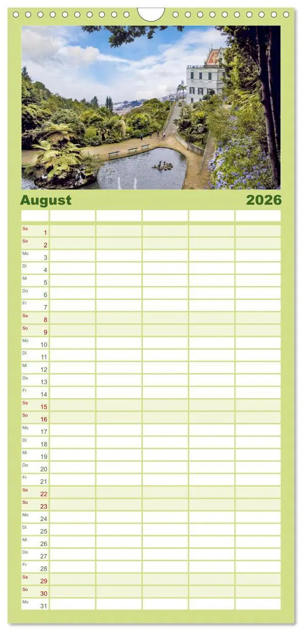 Bild: 9783516601909 | Familienplaner 2026 - Madeira, Insel im ewigen Frühling mit 5...