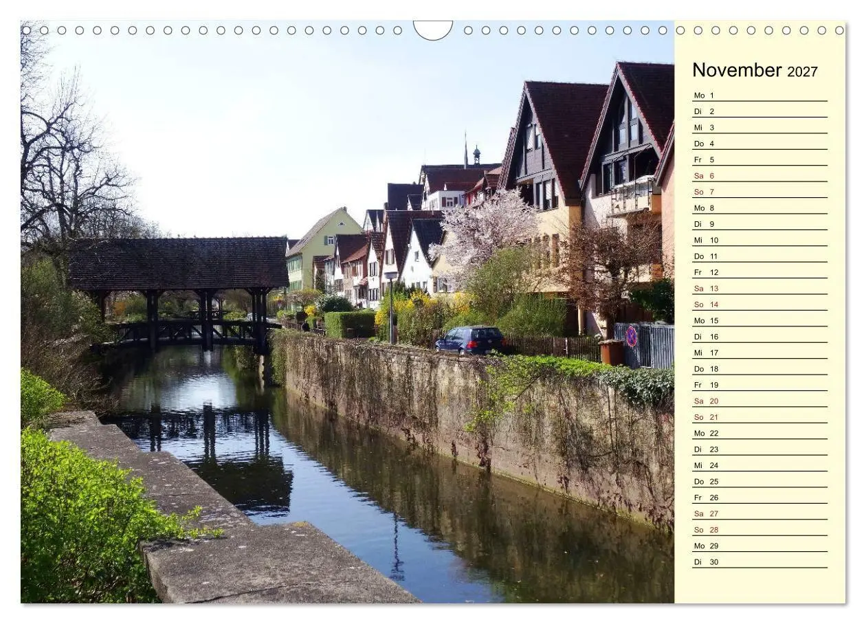 Bild: 9783569791909 | Unterwegs in Bietigheim-Bissingen (Wandkalender 2027 DIN A3 quer),...