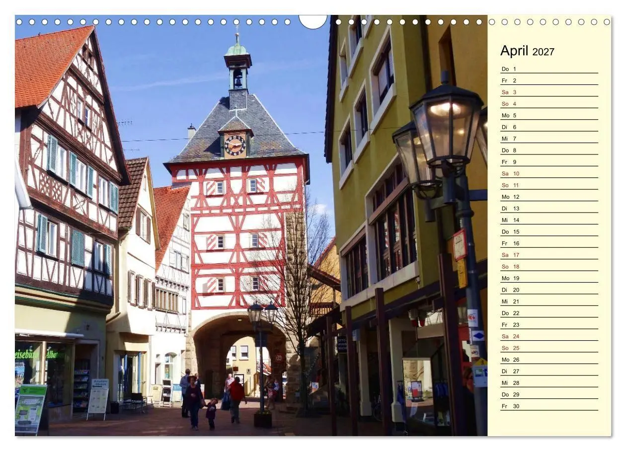 Bild: 9783569791909 | Unterwegs in Bietigheim-Bissingen (Wandkalender 2027 DIN A3 quer),...