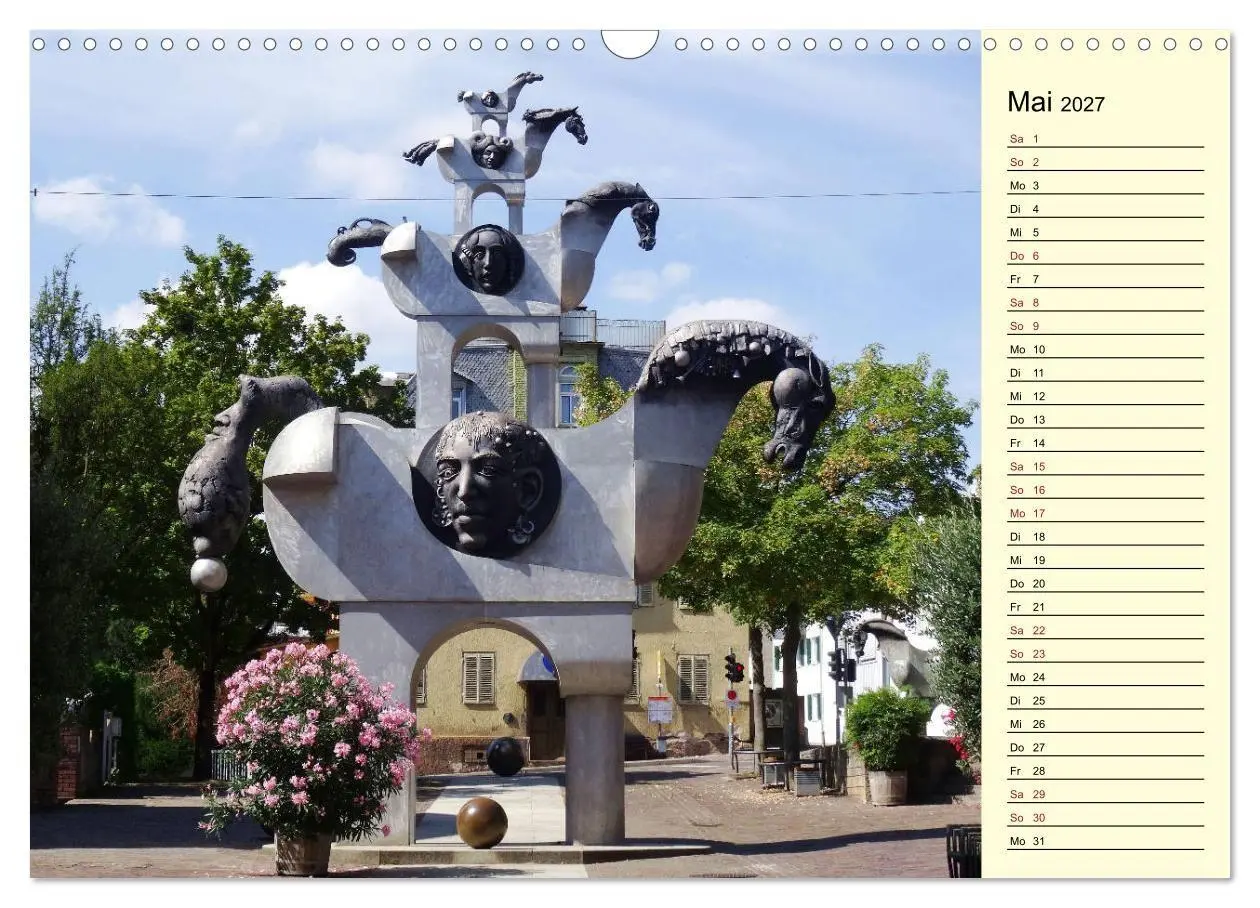 Bild: 9783569791909 | Unterwegs in Bietigheim-Bissingen (Wandkalender 2027 DIN A3 quer),...