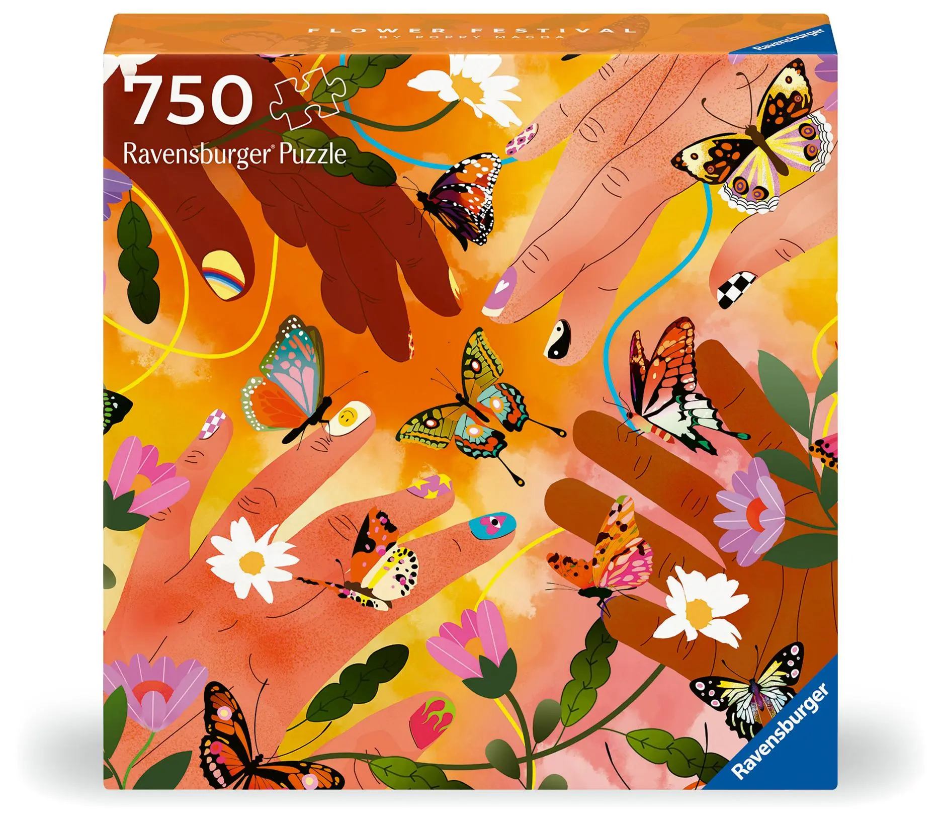 Cover: 4005555012009 | Erwachsenenpuzzle 750 Teile - Blumen Festival | Spiel | Art &amp; Soul