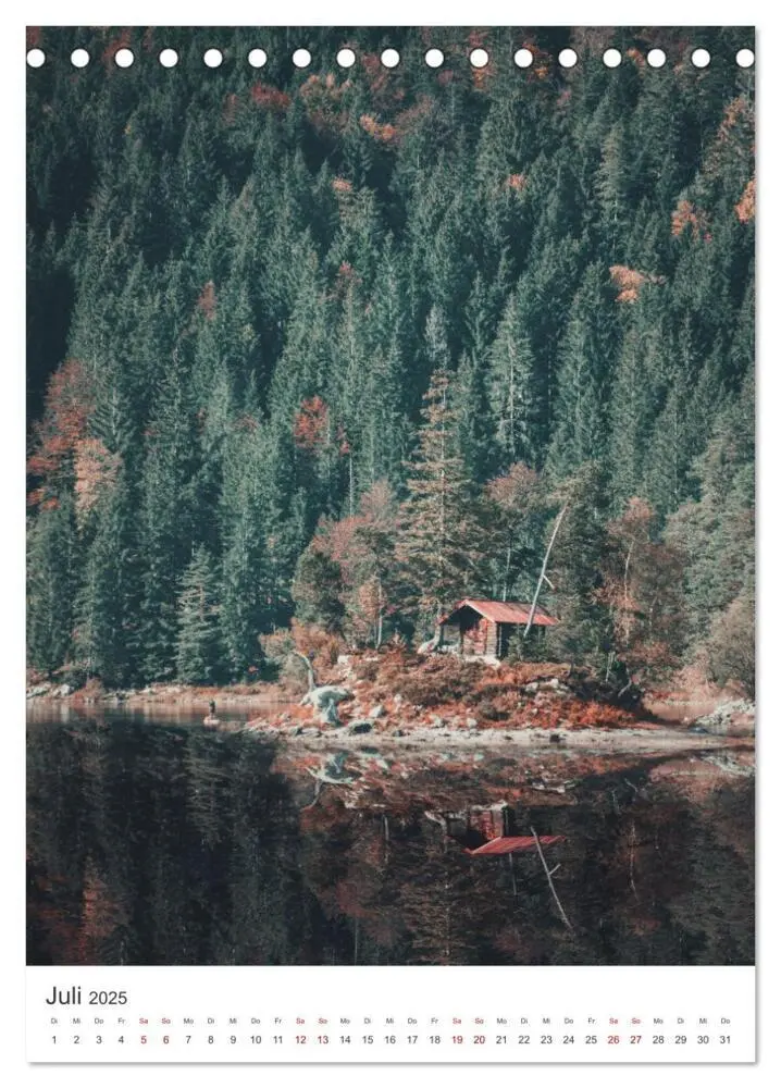 Bild: 9783435932009 | Herbstliches Allgäu (Tischkalender 2025 DIN A5 hoch), CALVENDO...