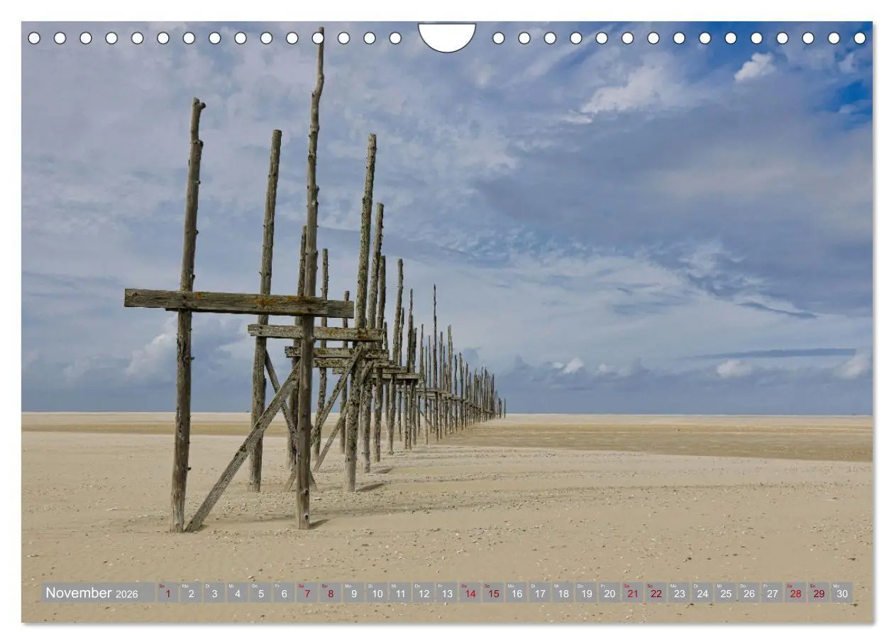 Bild: 9783457332009 | Vlieland Perle an der Nordsee (Wandkalender 2026 DIN A4 quer),...