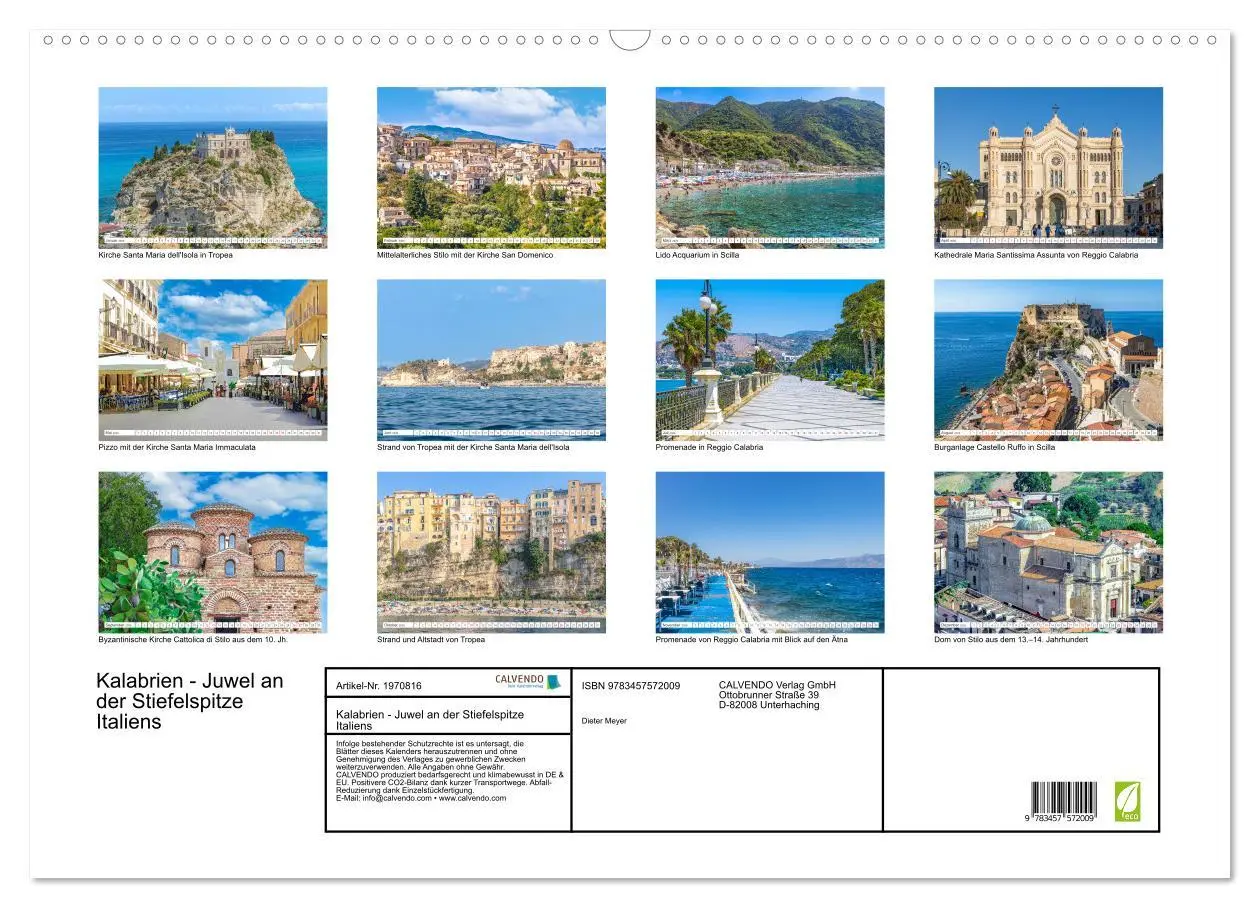 Bild: 9783457572009 | Kalabrien - Juwel an der Stiefelspitze Italiens (Wandkalender 2026...