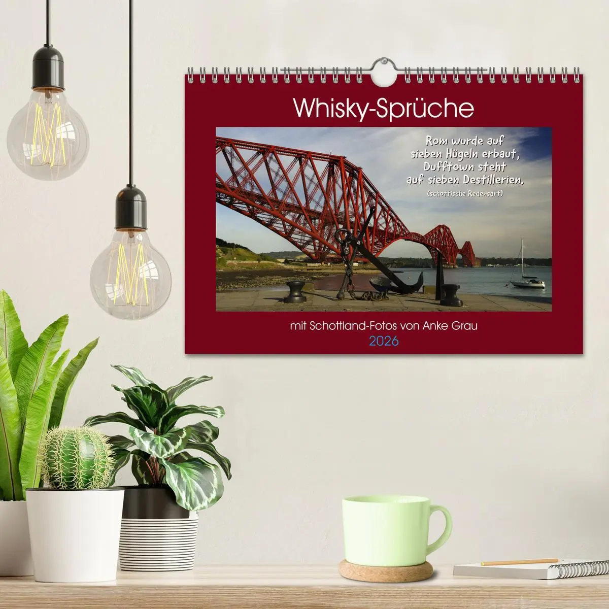 Bild: 9783457642009 | Whisky-Sprüche (Wandkalender 2026 DIN A4 quer), CALVENDO...
