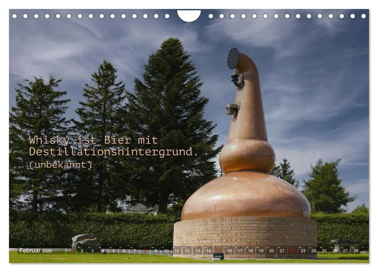 Bild: 9783457642009 | Whisky-Sprüche (Wandkalender 2026 DIN A4 quer), CALVENDO...