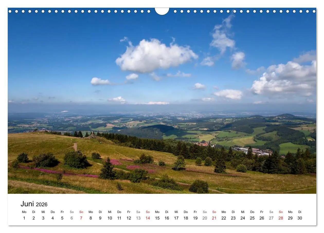 Bild: 9783457952009 | Die Rhön (Wandkalender 2026 DIN A3 quer), CALVENDO Monatskalender