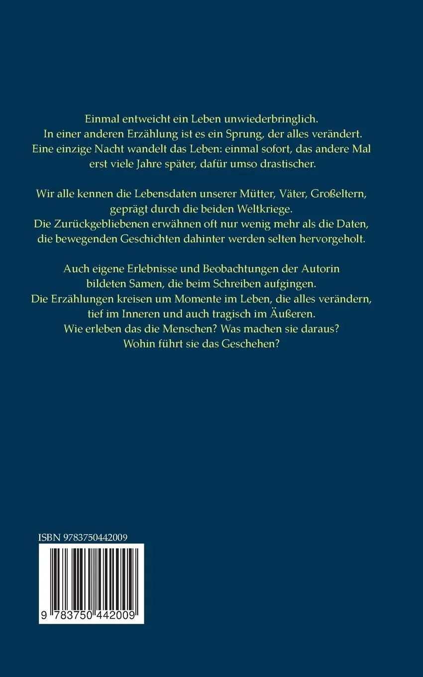 Rückseite: 9783750442009 | Mathias | und andere Erzählungen vom Leben | Bettina Dyes | Buch