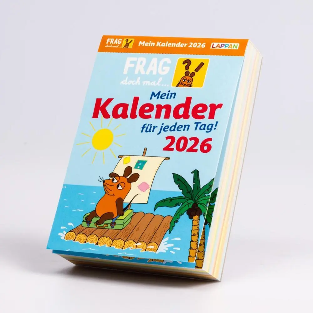 Bild: 9783830322009 | Frag doch mal ... die Maus: Tageskalender 2026 - Mein Kalender für...